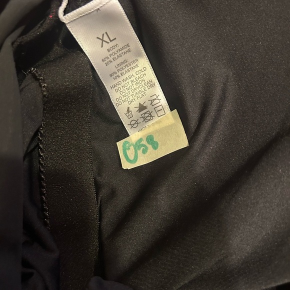 NWOT Bathing Suits Women One Piece Scoop Open Back Athletic Swimming Suit - Picture 5 of 6